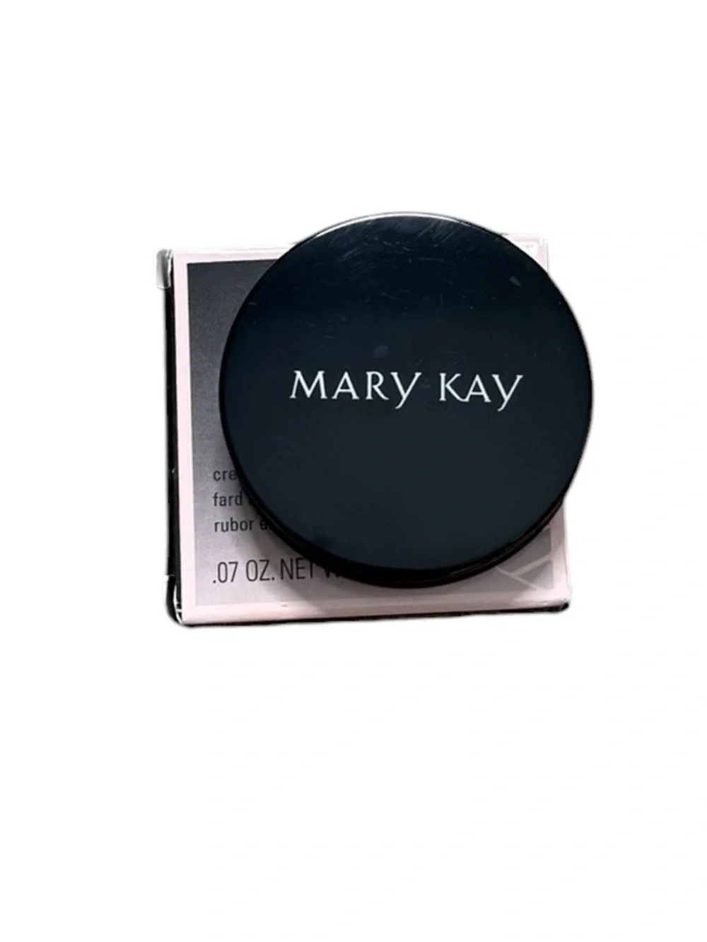 Mary Kay Cream Blush Compact w/Mirror Cranberry 031780 New